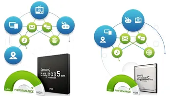 Samsung - performanță net superioară a noilor procesoare Exynos 5422