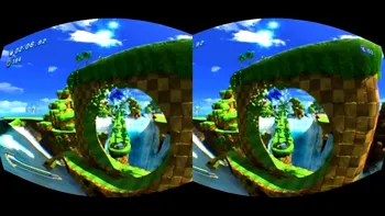 Un clip care te ameţeşte - Sonic jucat cu Oculus Rift [VIDEO]