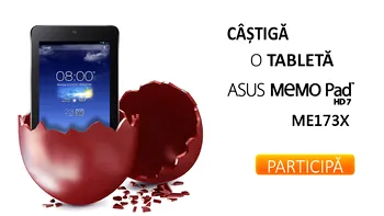  CONCURS: Iepurașul Playtech.ro îți aduce o tabletă Asus!