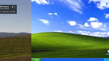 Cea mai populară imagine din lume, desktop-ul lui Windows XP
