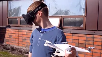 Oculus Rift și o dronă, o altă implementare interesantă