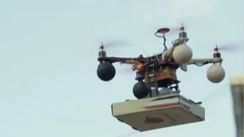 În India, s-a livrat prima pizza prin intermediul unei drone [VIDEO]
