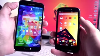 Motorola Moto E pare să se mişte mai bine decât un Galaxy S5 [VIDEO]