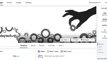 Facebook aduce layout-ul cu o singură coloană și pentru pagini