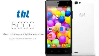 THL-5000 este smartphone-ul cu cea mai bună autonomie