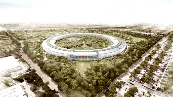 Apple lucrează la construcția noului său campus