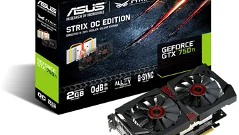ASUS Strix GTX 750 Ti OC, un nou produs de gaming al producătorului