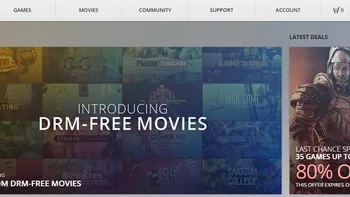 GOG, magazinul virtual de jocuri începe comercializare de filme fără DRM