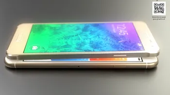 Apple iPhone 6 vs. Samsung Galaxy Alpha în imagini