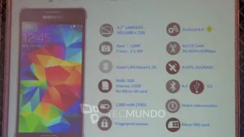 Samsung Galaxy Alpha, specificații confirmate