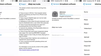 Apple lansează iOS 8.0.2. Rezolvă problemele provocate de prima versiune