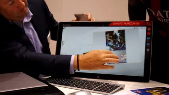 Lenovo Horizon 2s - nu e o tabletă uriașă, ci un desktop portabil
