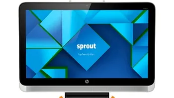 HP Sprout este un computer futurist cu proiector şi touchpad gigant [VIDEO]