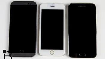 Testul celor mai dorite telefoane: iPhone 6 vs. Galaxy S5 vs. HTC One M8 [VIDEO]