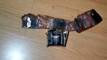 Un nou smartphone Samsung Galaxy a explodat &icirc;ntr-o cameră de cămin