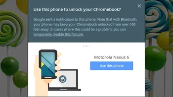 Smart Lock vă ajută să vă deblocaţi Chromebook-ul folosind telefonul cu Android