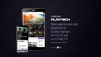 Descoperă noul Playtech.ro și câștigă!