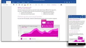 Noul Microsoft Office optimizat pentru touch apare într-un preview oficial [VIDEO]