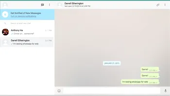 WhatsApp poate fi accesat acum și de pe computer