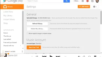 Gratuit, Google Play Music vă lasă să vă urcaţi 50.000 de melodii &icirc;n cloud