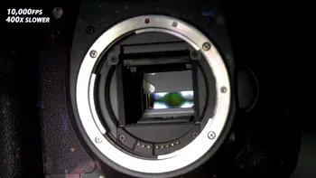 Un video slow-motion ne arată cum funcționează un DSLR [VIDEO]