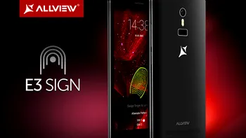 Allview a lansat E3 Sign, un smartphone cu senzor de amprente
