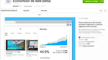 Google vă micşorează traficul de internet pe PC printr-o extensie de Chrome