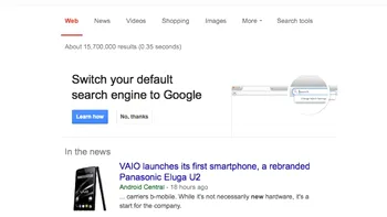 Google vrea să vă convingă să renunţaţi la Yahoo în Firefox