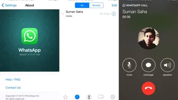 Utilizatorii de iPhone vor putea efectua apeluri prin WhatsApp