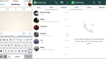 WhatsApp primește funcția de apelare și pe iPhone