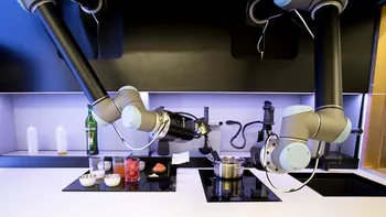 Masterchef din circuite și piulițe: Un robot poate găti 2.000 de feluri de mâncare