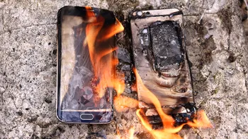 Un Samsung Galaxy S6 a fost livrat cu bateria gata umflată