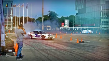 Drifturi de zile mari și anvelope distruse la Auto Total Business Show [FOTO]