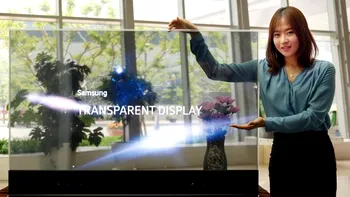 Samsung prezintă ecrane transparente și de tip oglindă și ne arată viitorul