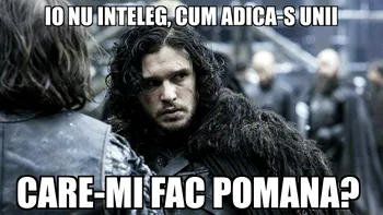 Nu știu cine e Jon Snow și de ce e mort, dar i se face pomană