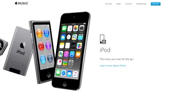 Nu poți folosi Apple Music cu toate iPod-urile, dar motivul e evident