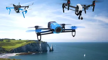 O dronă a reuşit să salveze altă dronă [VIDEO]