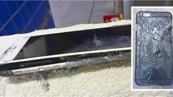 A mai explodat un iPhone 6 şi nu a fost de vină utilizatorul