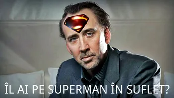 Cum ar fi fost Nicolas Cage în rolul lui Superman [VIDEO]