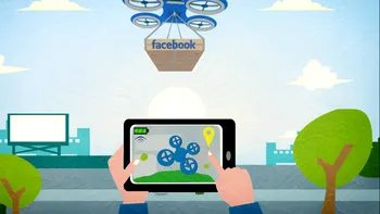 Avionul Facebook care duce Internet în Africa arată ca un bombardier