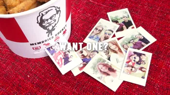 KFC a creat cutia care îți face poze și le printează instant