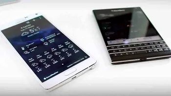 Telefonul care ar putea salva Blackberry a apărut în imagini spion