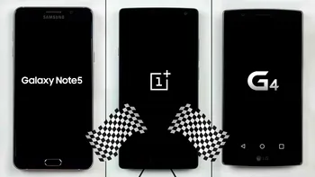 Care-i mai sprinten? Galaxy Note 5 vs OnePlus 2 vs LG G4 [VIDEO]
