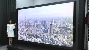 Japonezii au lansat cel mai compact ecran 8K