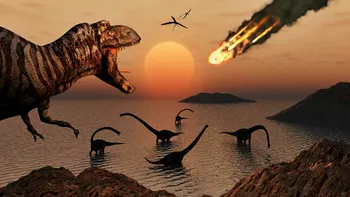 Dispariția dinozaurilor ar fi putut fi cauzată de materia întunecată din Univers