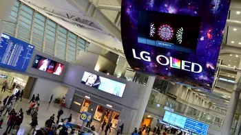 LG a instalat cel mai mare ecran OLED, iar dimensiunea este fabuloasă