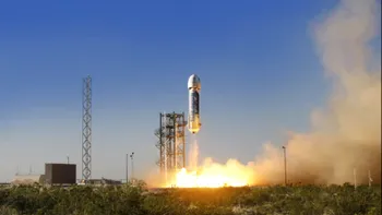Racheta refolosibilă Blue Origin încheie cu succes primul zbor până în spațiu și înapoi