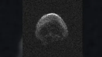 Cometa ”craniu” a trecut pe lângă Terra în noaptea de Halloween