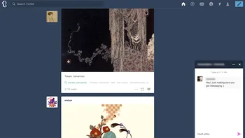 Tumblr s-a transformat în platformă de mesagerie instant