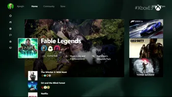 De acum, interfața Xbox One se bazează pe Windows 10